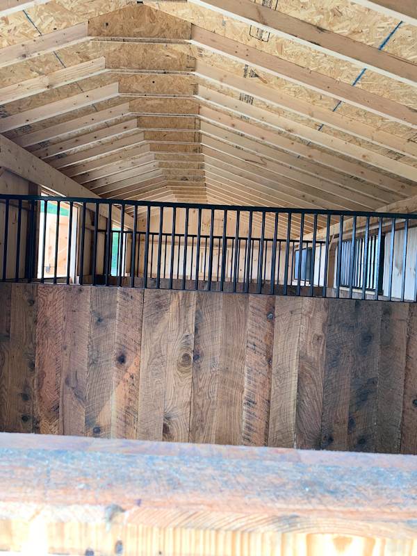 Shedrow Barn Interior