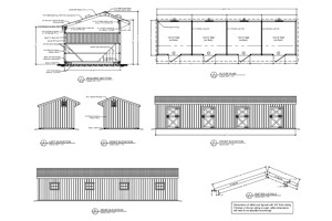12'x48' Shedrow PDF Plan